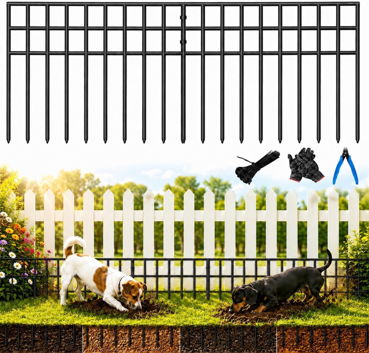 AQGYSYY Animal Barrier Fence