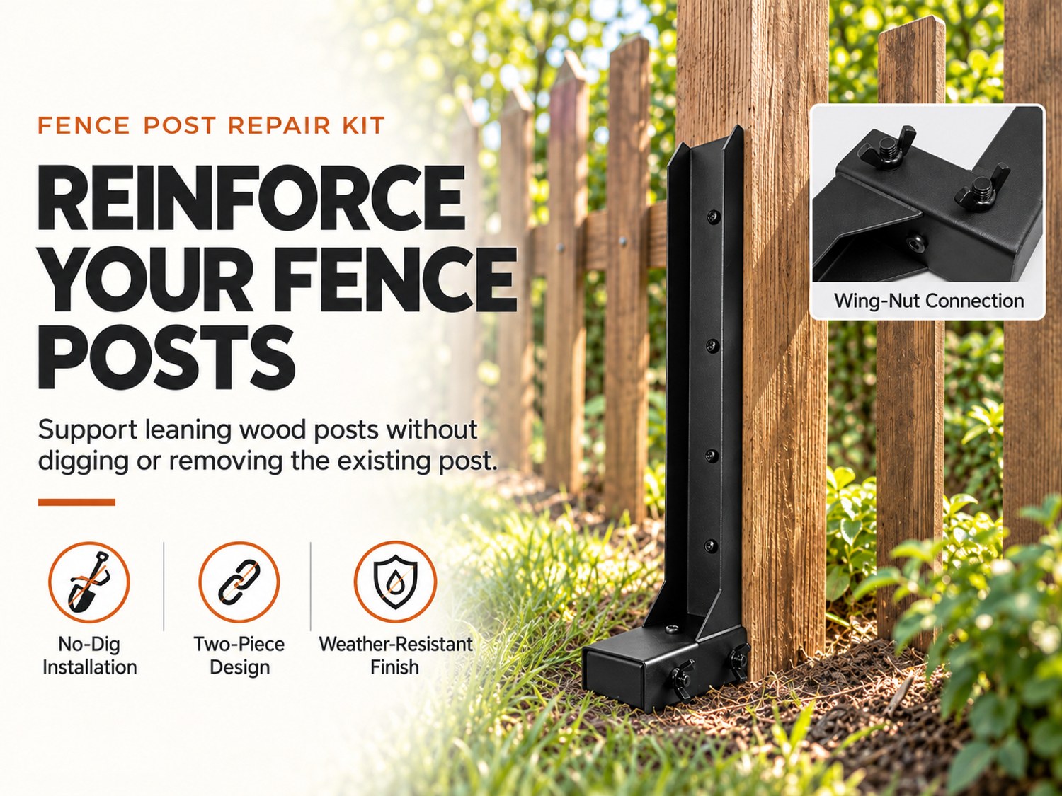 AQGYSYY Fence Post Repair Kits